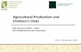 Agricultural Production and Children’s Diets