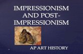 Impressionism & Post-Impressionism Art History