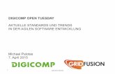 OpenTuesday: Aktuelle Standards der agilen Softwareentwicklung