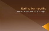 Eating for Health