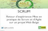 Soirée Feweb: Retour d’expérience: Mise en pratique de Scrum et d’Agile sur un projet Web Belge