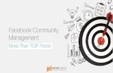 Facebook community management – More than TGIF posts!
