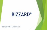 BIZZARD, the BIZ Quiz