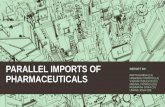 Parallel imports of pharmaceuticals ppt