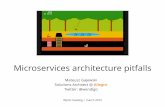 Microservices architecture pitfalls