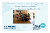 UC Davis Internships Abroad, "Community Engagement & Service Learning"