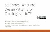 Ontology Summit - Track D Standards Summary & Provocative Use Cases