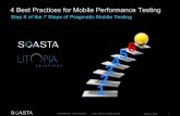 Four best practices for performance testing mobile apps   soasta and utopia