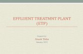 Introduction of Effluent Treatment Plant