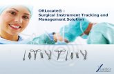 ORLocate - surgical instrument tracking and management solution