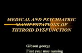 Thyroid dysfunction psych aspects