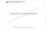Strategic Management Assignment Sample