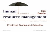 Lecture 4 employee testing and selection