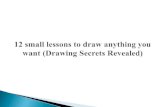 Drawing secrets revealed