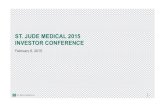 St. Jude Medical 2015 Annual Investor Meeting Presentation