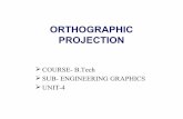 B.tech  i eg u4 ortographic projection