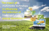 My Research Proposal : The impact of Multimedia technology in influencing the extinction of traditional games among Generation-YDr aida rp