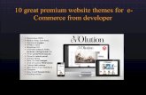 10 great ecommerce web themes from developer Tonytemplates