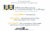 Corporate Partner Program Westchester Community College