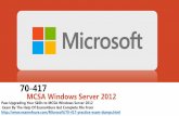 70-417 - MCSA Windows Server 2012 Study Guide