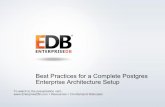 Best Practices for a Complete Postgres Enterprise Architecture Setup