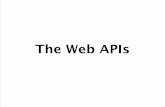 იოსებ ძმანაშვილი - The Web APIs