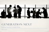 Generation next slide share
