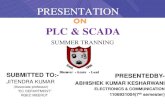 Presentaton on Plc & Scada