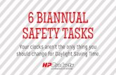 Six Safety Tasks To Do When Daylight Saving Time Rolls Around