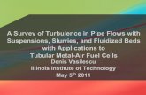 Mmae 513 a survey of turbulent pipe flow with particles