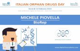 Italian orphan drugs day - I centri di risorse biologiche come strumento di standardizzazione dello studio di malattie rare e neurodegenerative