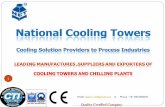Cooling Towers Chiling Plants for Process Industries like