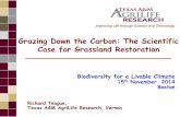 Richard Teague - Grazing Down the Carbon: The Scientific Case for Grassland Restoration
