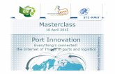 Masterclass 16 april 2015: Port Innovation: the internet of things