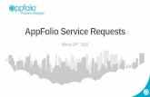 AppFolio Service Requests Webinar Slides