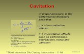 Cavitation effect