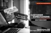 Equalizing customer expectation and customer satisfaction