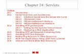 Web Technologies -- Servlets   4 unit slides