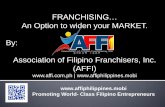 Franchising materials by affi for mindanao presentation