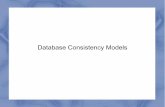 Database Consistency Models