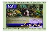 Mission San Luis Rey Parish Bulletin for 03-08-2015