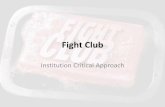 Fight Club Institutions Critical Approach
