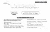 IT-201 Resident Income Tax Return (long form) and instructions (including IT-201-ATT instructions)