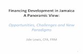 Financing Development in Jamaica A Panoramic View