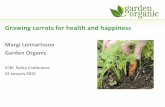 Growing carrots for health and happiness