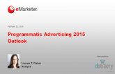eMarketer Webinar: Programmatic Advertising 2015 Outlook