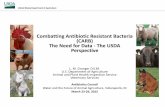 Dr. Larry Granger - Combatting Antibiotic Resistant Bacteria (CARB) - The Need for Data - The USDA Perspective