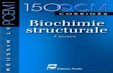 Biochimie structurale   150 qcm