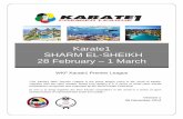 Karate1 Premier League - Sharm El Sheikh 2015 ( Egypt)