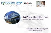 Fusion sap velocity healthcare solution   final